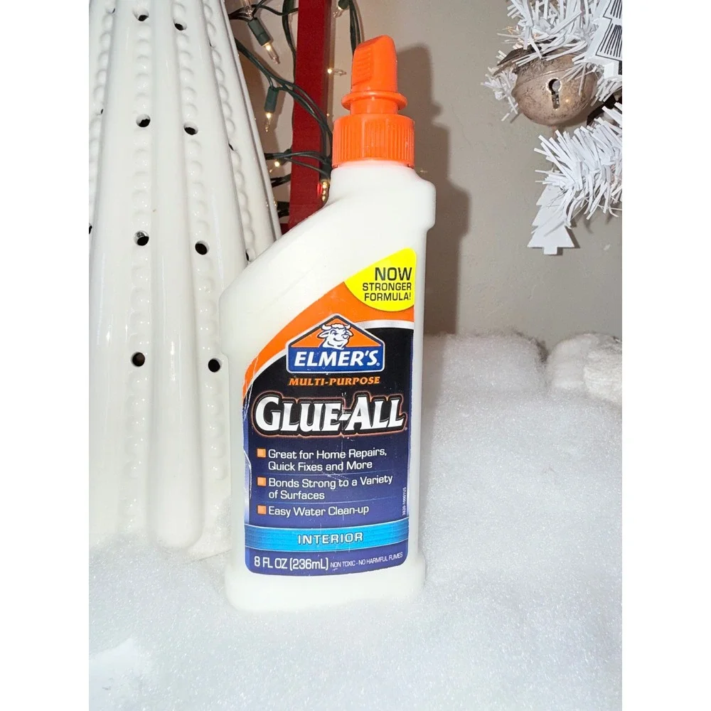 Elmers Glue All Multi‎ Purpose White Glue 8 Oz Now Stronger Formula Interior